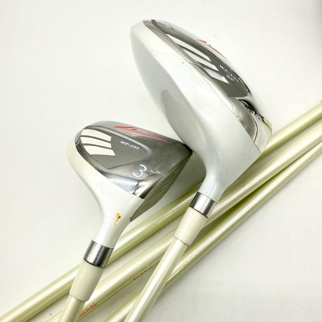 WORLD EAGLE レディース 右 ハーフ ゴルフセット 初心者