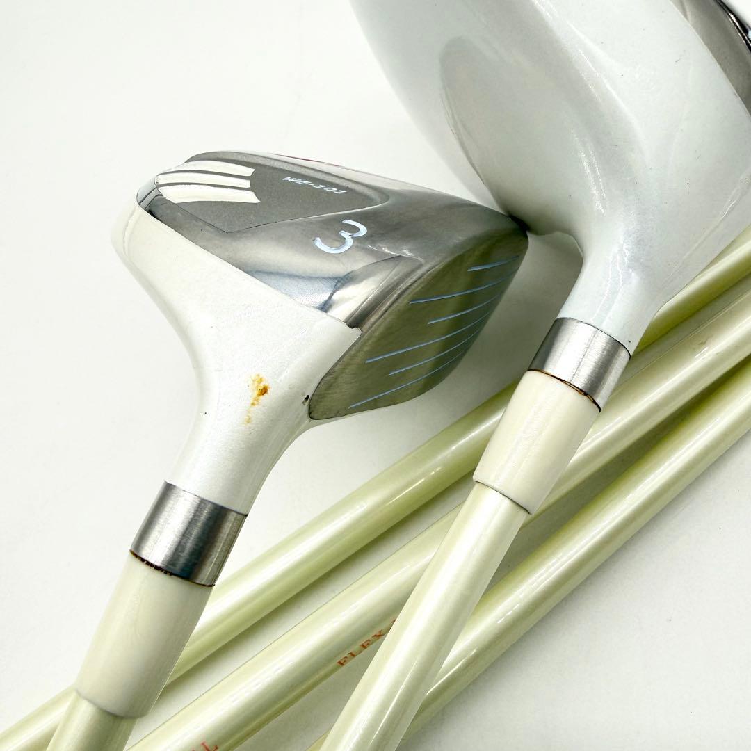 WORLD EAGLE レディース 右 ハーフ ゴルフセット 初心者