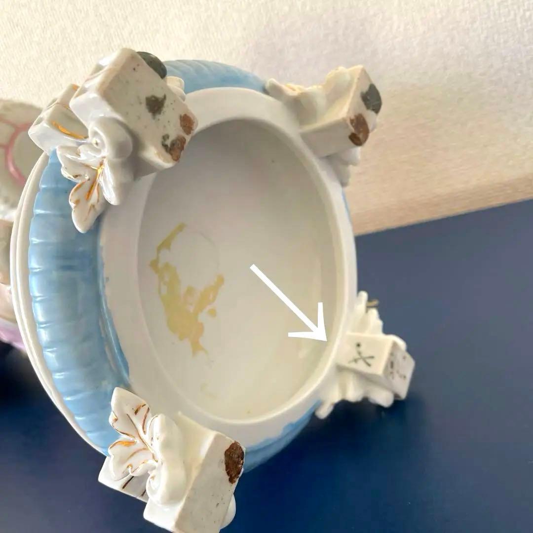 ・バスケットの少女・マイセン・陶器製・高さ３７.５cm・Meissen・