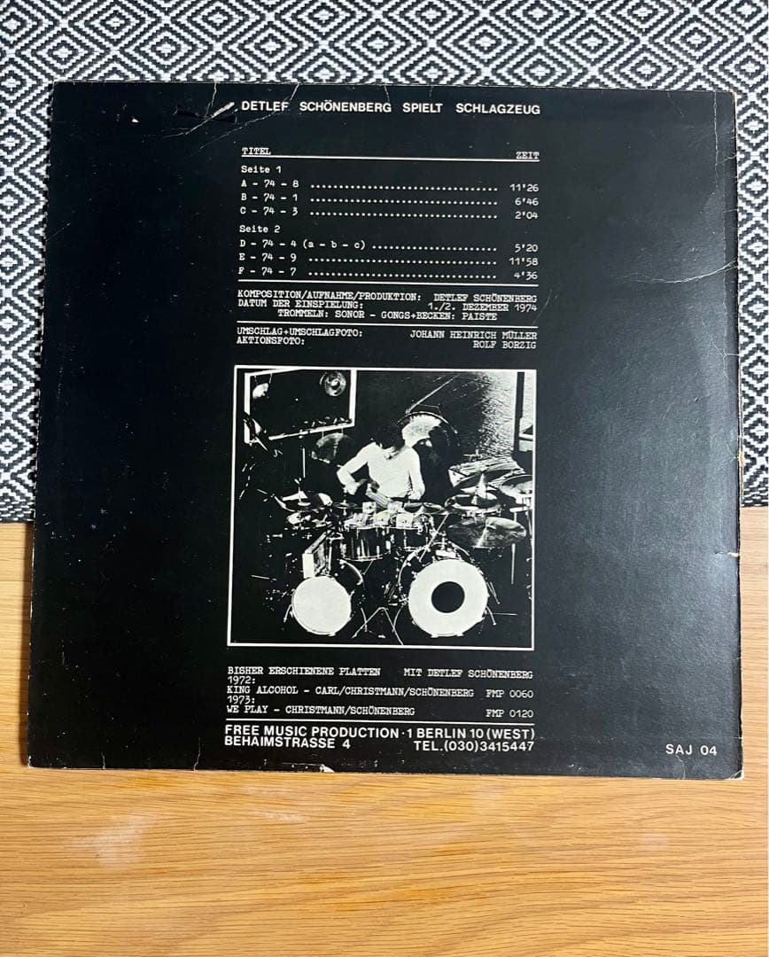 その他 Detlef Schonenberg spielt Schlagzeug