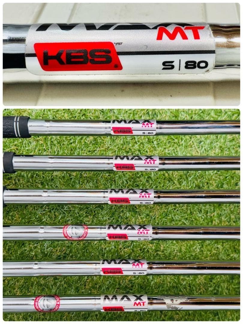 【良品】初級者 テーラーメイド ステルスHD メンズアイアンセット 6本 S