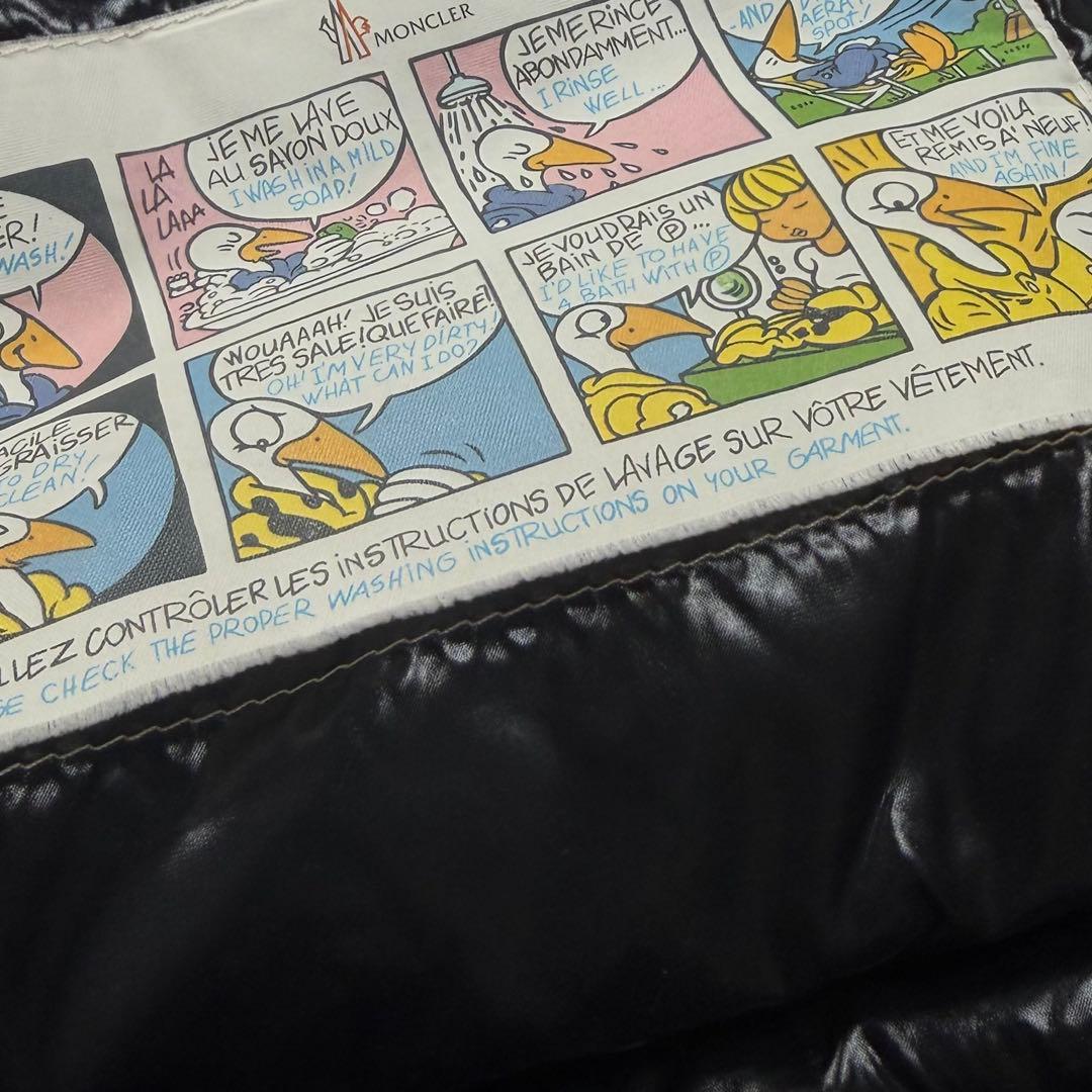 美品 MONCLER LACET ダウンベスト ロゴ Y2K アウター ナイロン