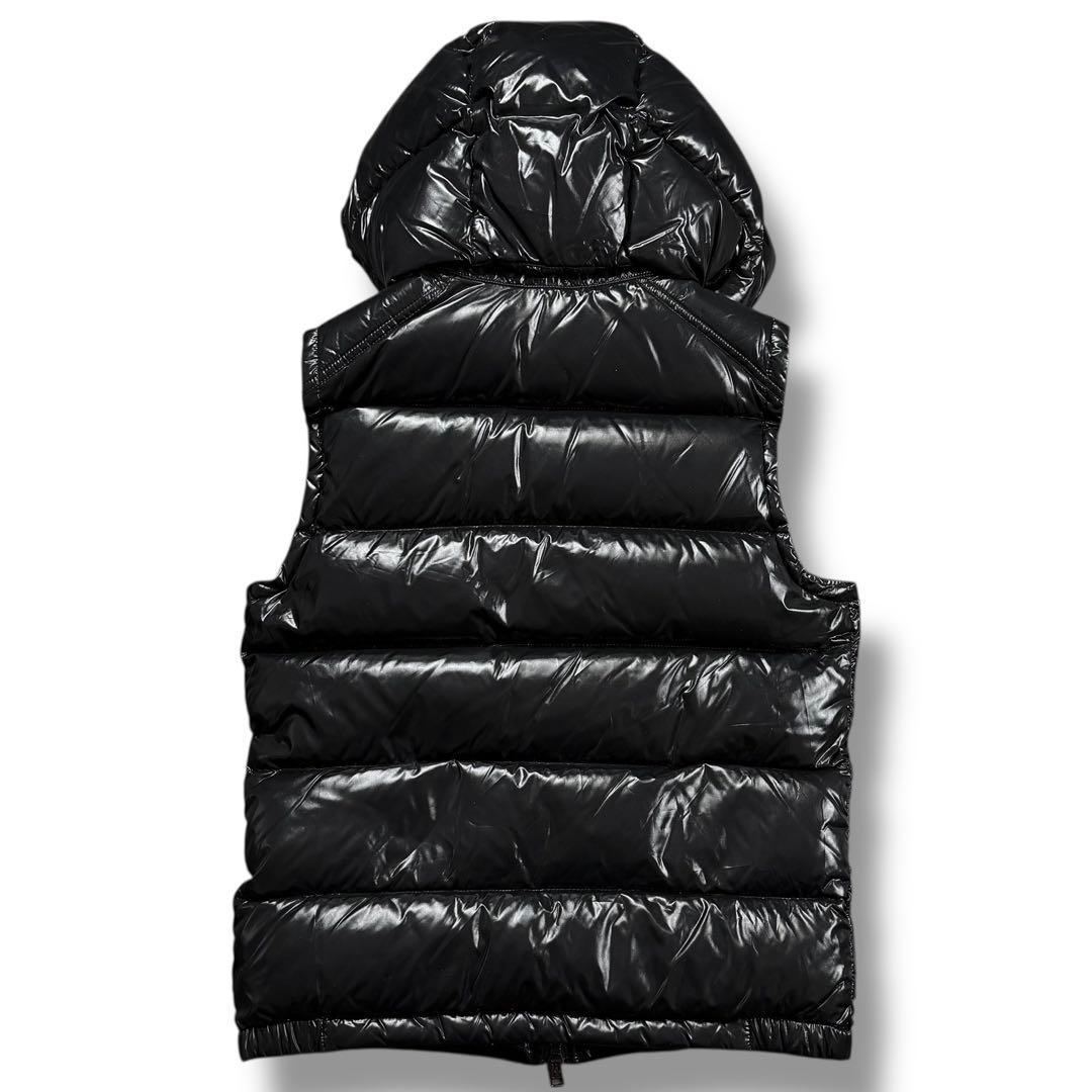 美品 MONCLER LACET ダウンベスト ロゴ Y2K アウター ナイロン