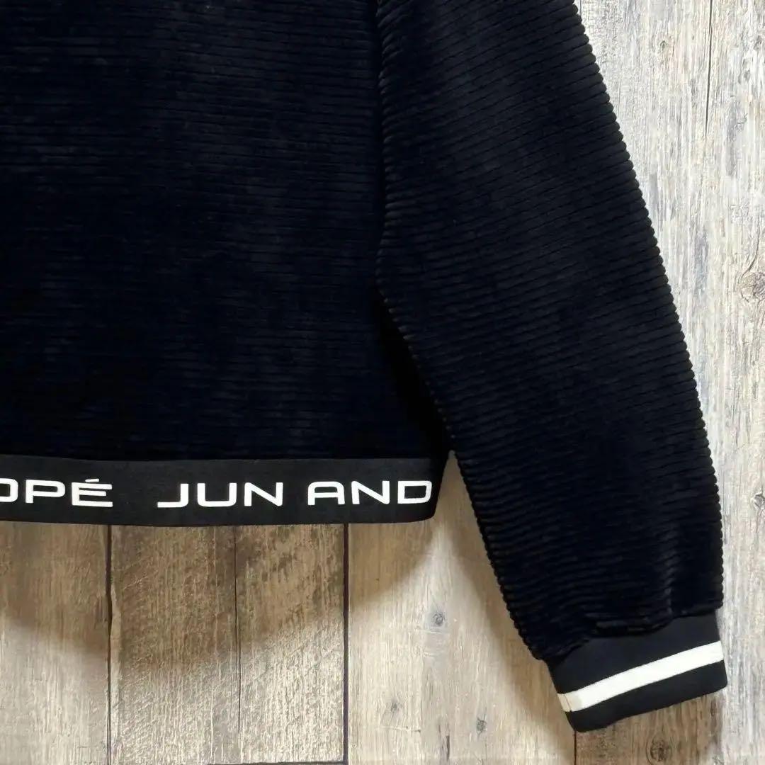 ジュンアンドロペ　JUN & ROPE ソフトコーデュロイ　長袖　プルオーバー