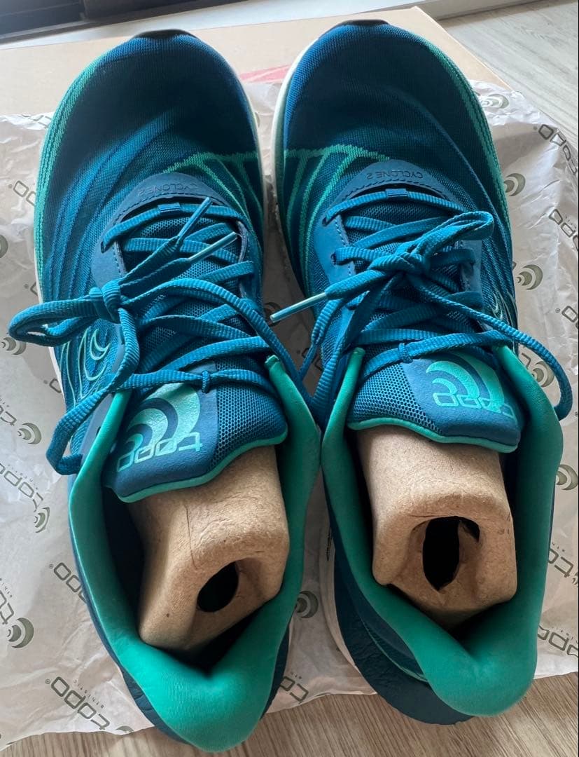 TOPO CYCLONE 2 青緑 スニーカー