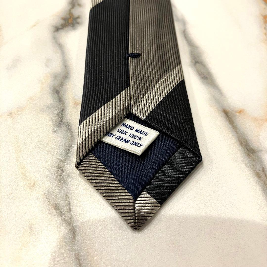 極美品✨BEAMS F × Fermo Fossati レジメンタル ネクタイ
