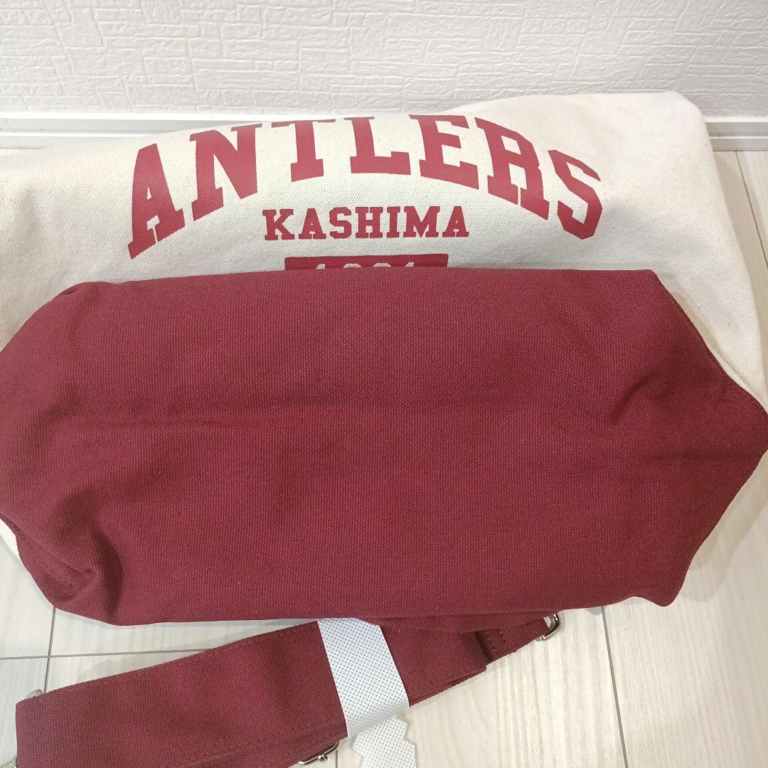 激レア　完売品　鹿島アントラーズ　キャンバス　トートバッグ　サッカー　グッズ