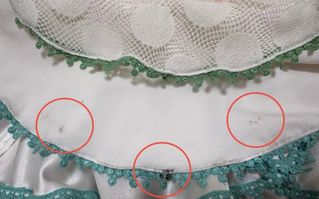 ソニアジョーンズ　フラメンコ衣装　ツーピース　シージョ付き