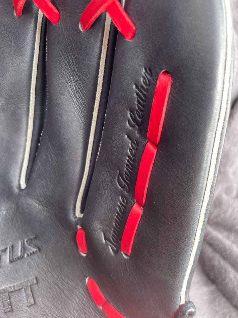 【中古美品/軟式用】ZETTNEOSTATUSグローブ投手用限定植村モデル