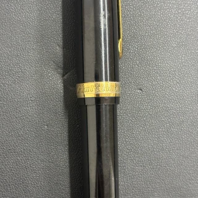 PLATINUM　プラチナ 万年筆　#3776　黒　14K　極太
