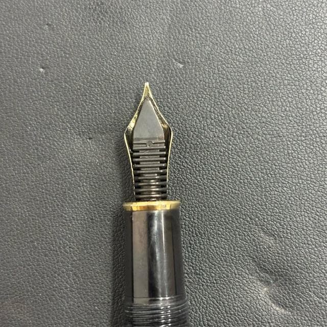 PLATINUM　プラチナ 万年筆　#3776　黒　14K　極太