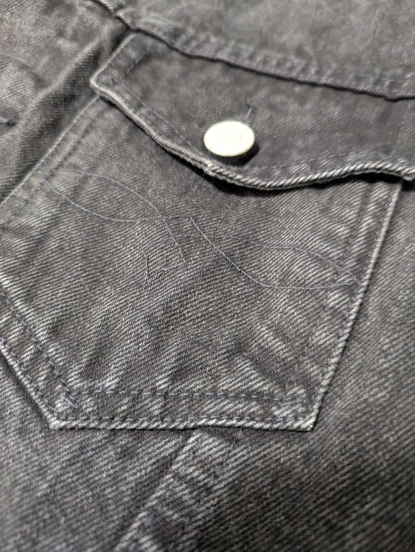 ダブルアールエル rrl ブラック デニム Gジャン ジャケット Mサイズ