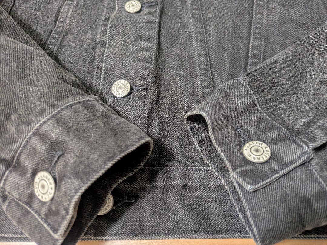 ダブルアールエル rrl ブラック デニム Gジャン ジャケット Mサイズ