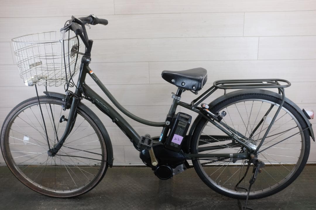 電動自転車 ヤマハPAS　ami 26インチ 3段変速 8.7Ah充電器あり