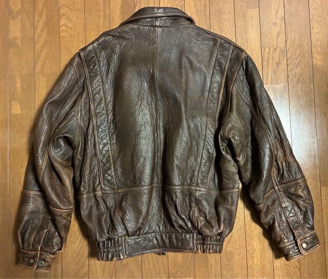 90s a-2 g-1 フライトジャケット レザージャケット　短丈