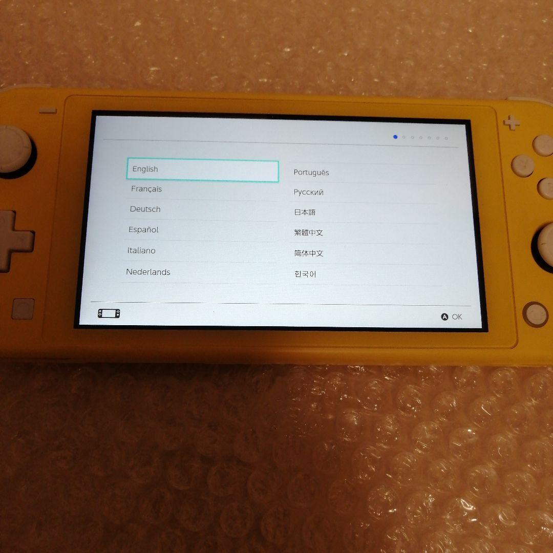 Nintendo Switch Lite イエロー　やや ジャンク