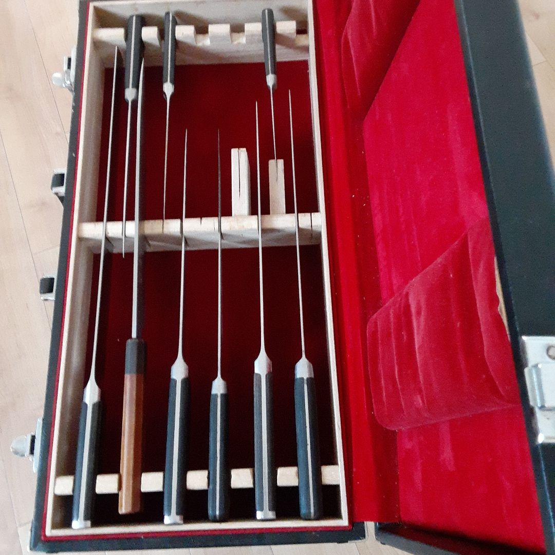 悠さん専用　包丁ケース　レザー　アタッシュケース　鍵付