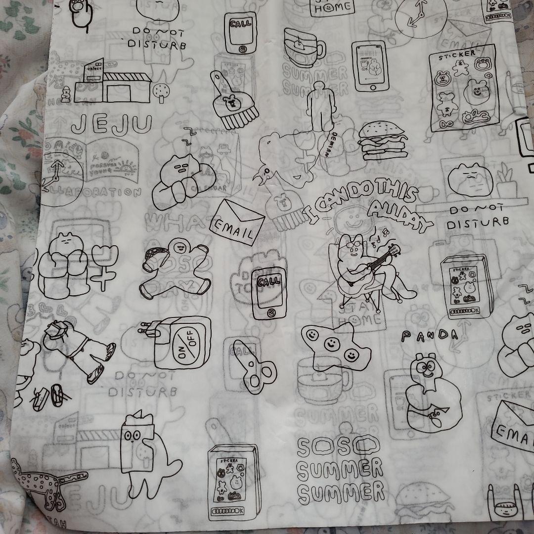 【pco☆】野球ボールデザイン薄葉紙