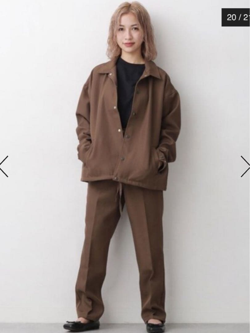 nano universe sportswear セットアップ