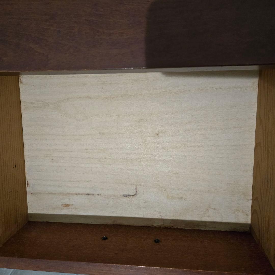 レトロ コイズミの木製コンソールテーブル