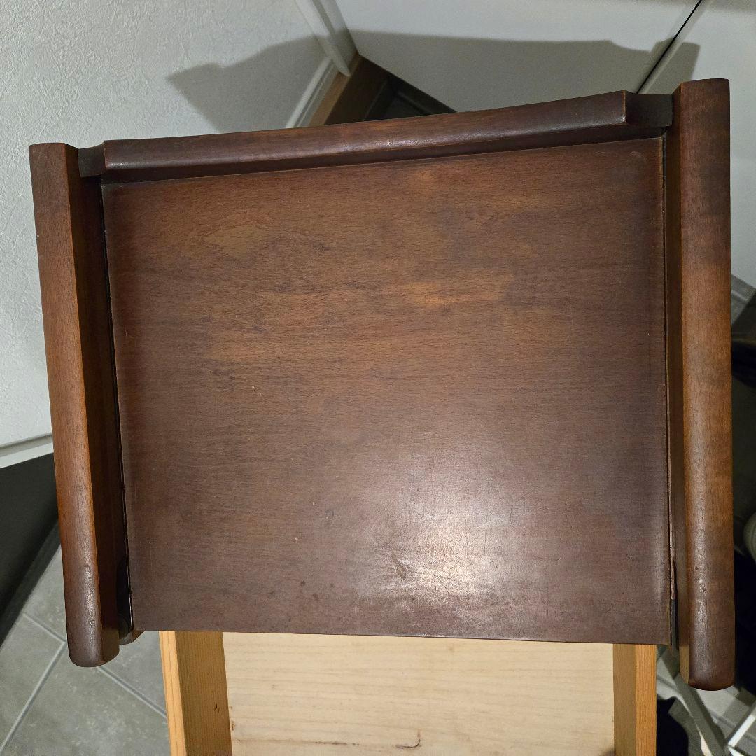 レトロ コイズミの木製コンソールテーブル