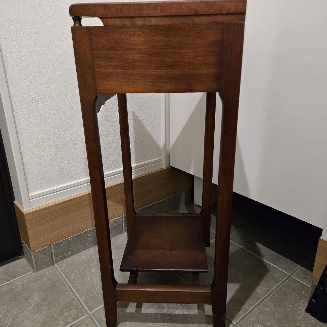 レトロ コイズミの木製コンソールテーブル