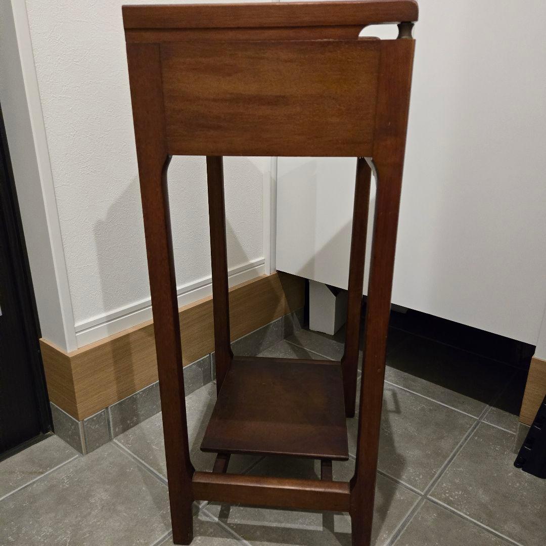 レトロ コイズミの木製コンソールテーブル