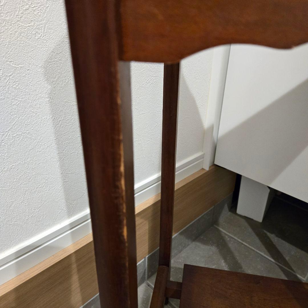 レトロ コイズミの木製コンソールテーブル