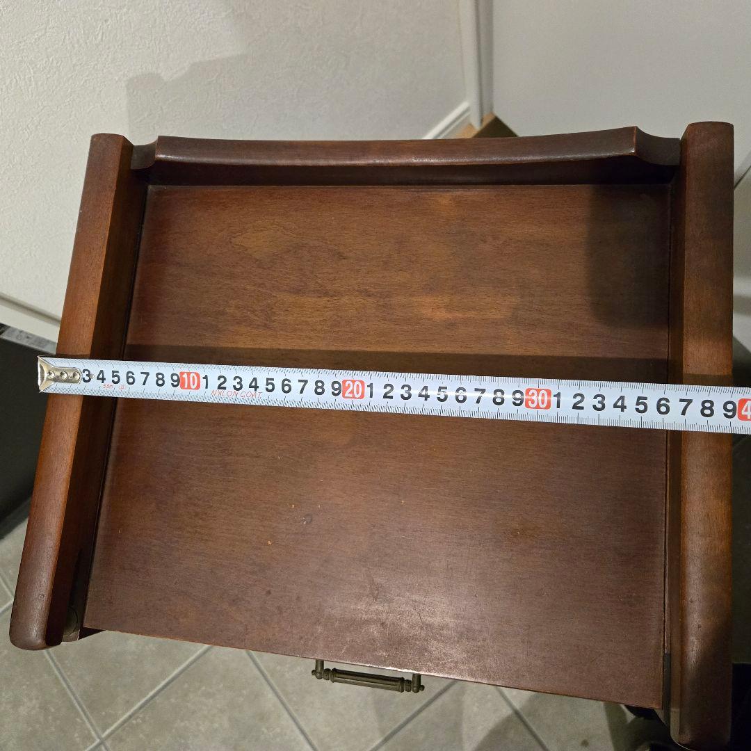 レトロ コイズミの木製コンソールテーブル