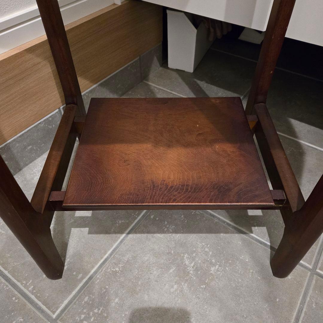 レトロ コイズミの木製コンソールテーブル