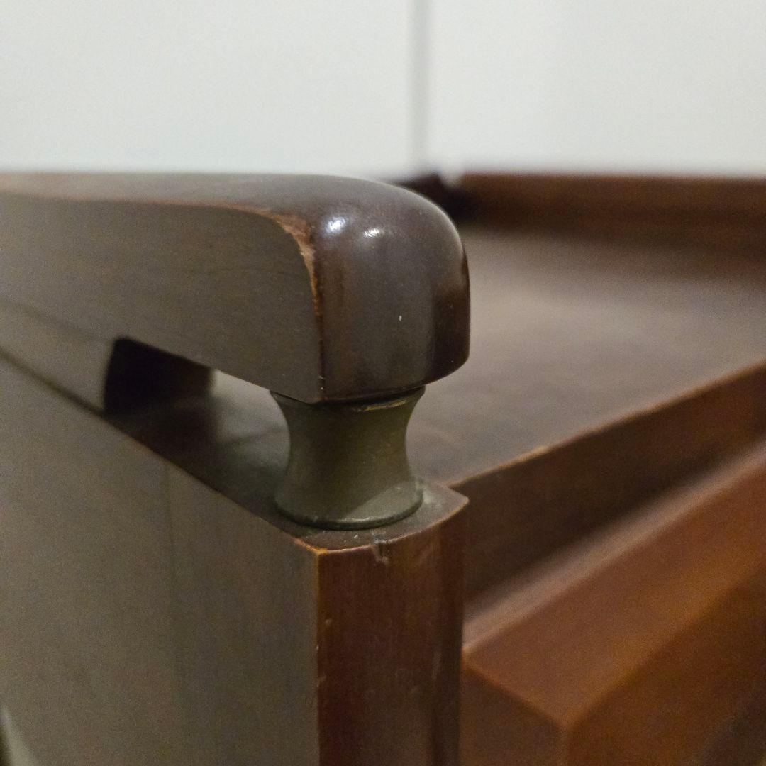 レトロ コイズミの木製コンソールテーブル