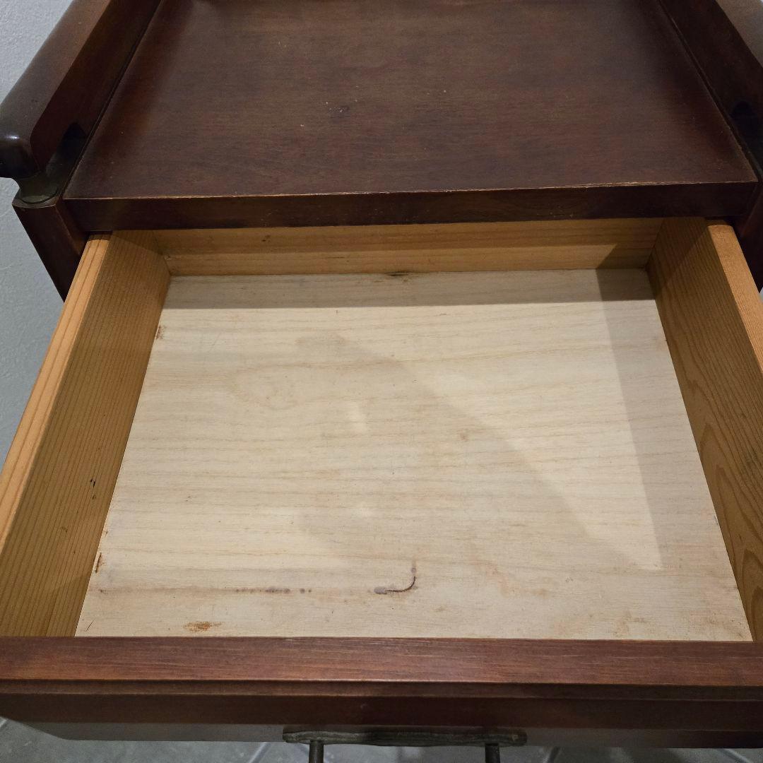 レトロ コイズミの木製コンソールテーブル