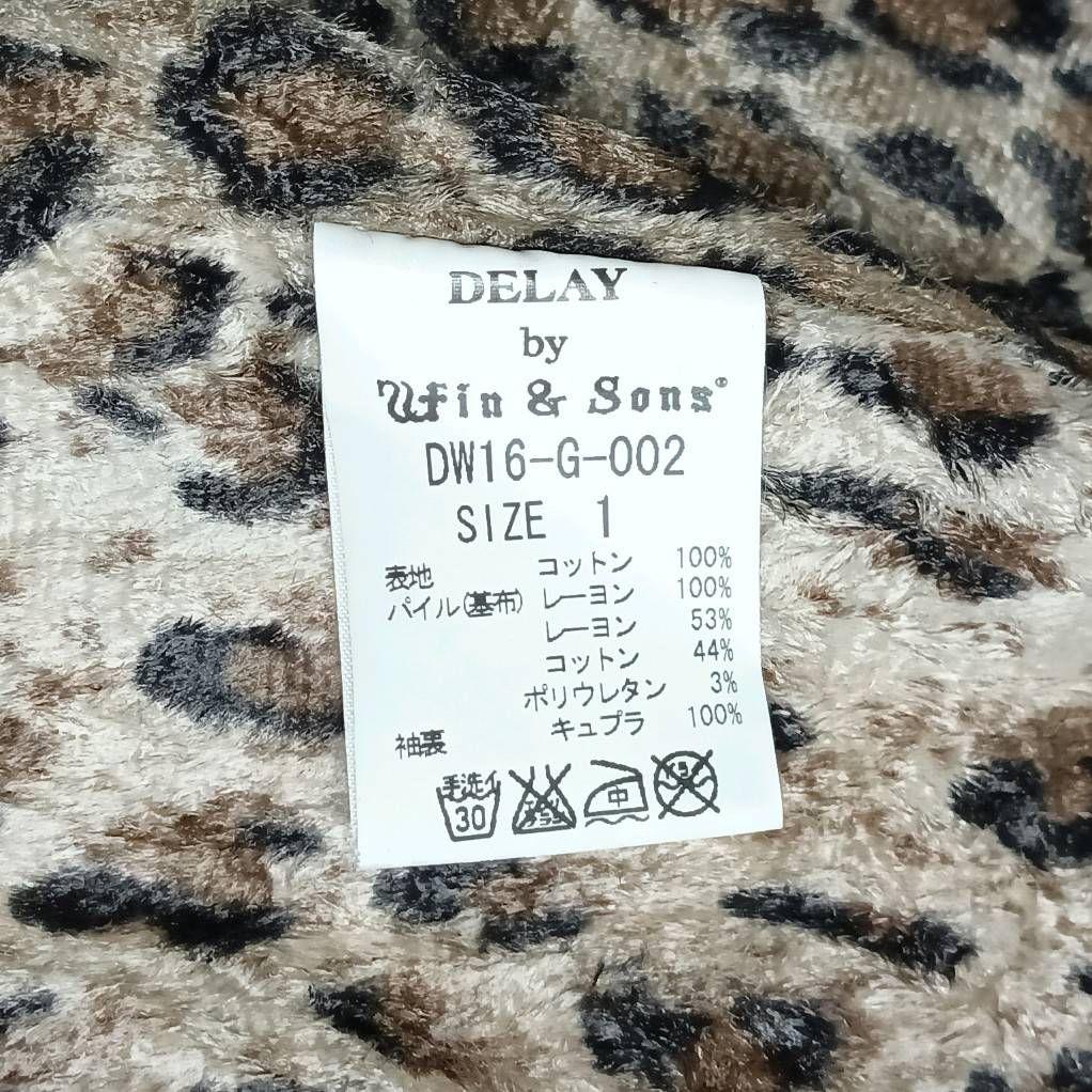 ディレイバイウィンアンドサンズ デニムジャケット Gジャン ブルゾン 美品