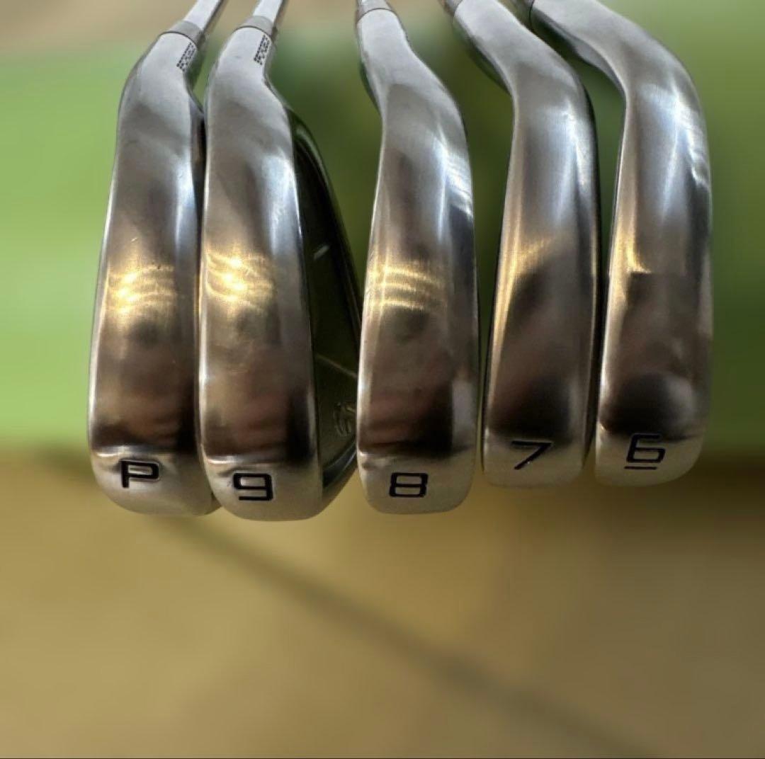 【アキ】テーラーメイド P8CB アイアンセット ZELOS8 S 6〜P