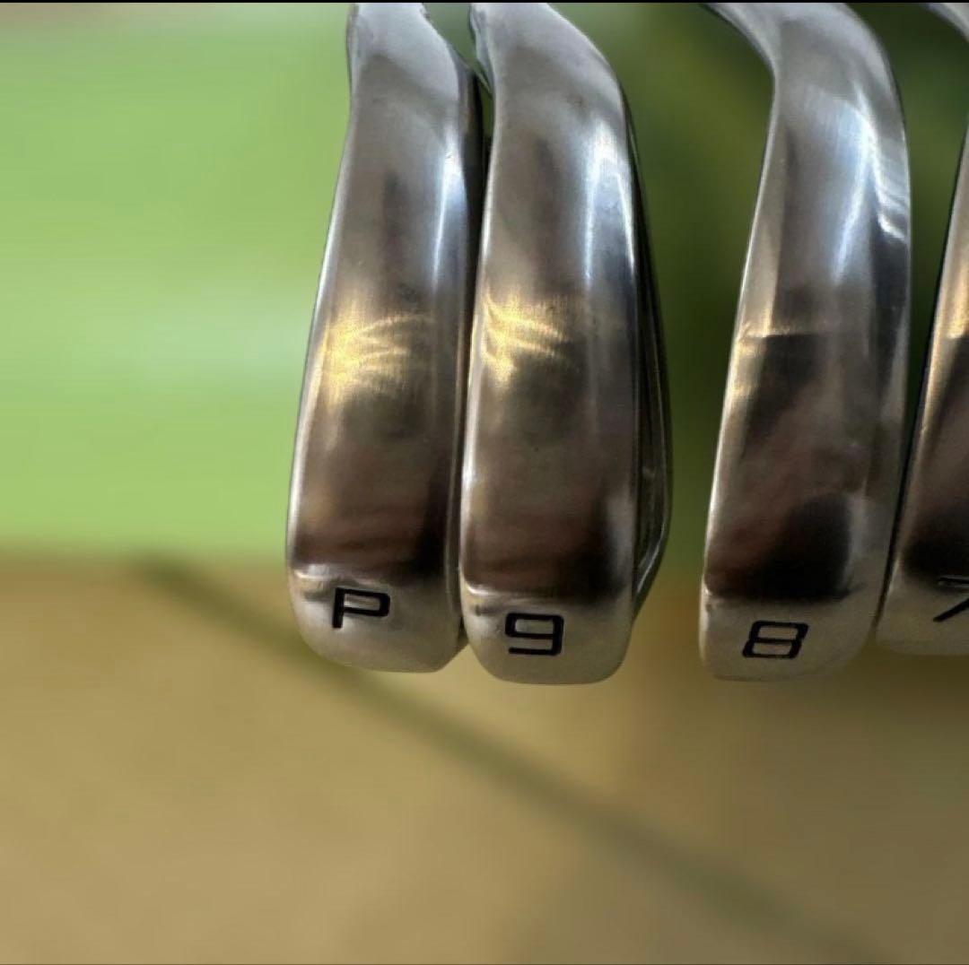 【アキ】テーラーメイド P8CB アイアンセット ZELOS8 S 6〜P