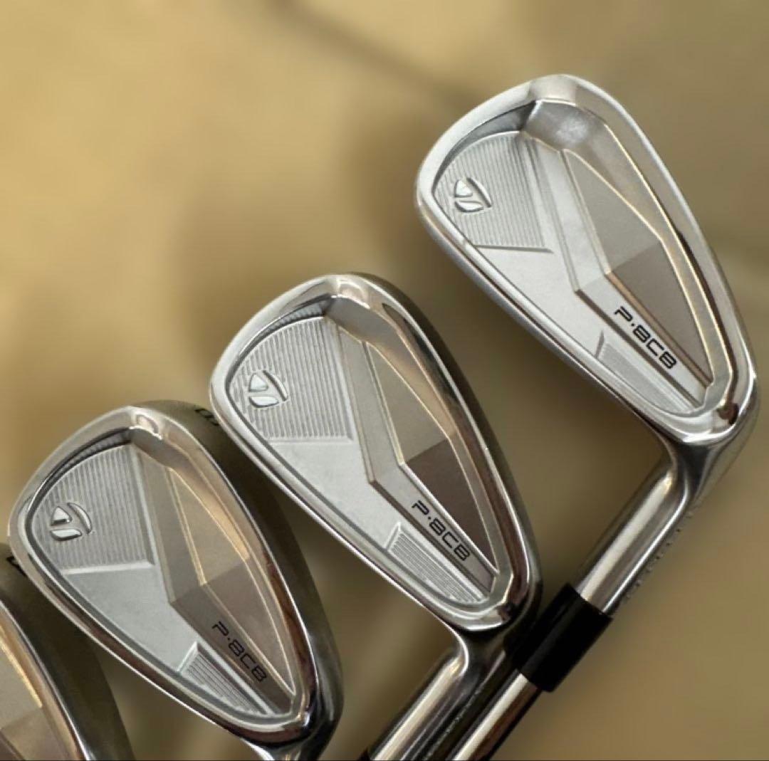 【アキ】テーラーメイド P8CB アイアンセット ZELOS8 S 6〜P
