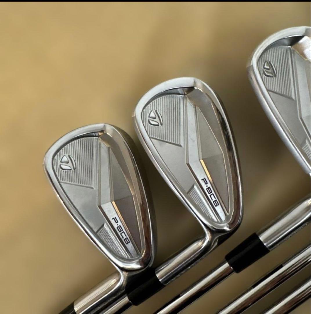 【アキ】テーラーメイド P8CB アイアンセット ZELOS8 S 6〜P