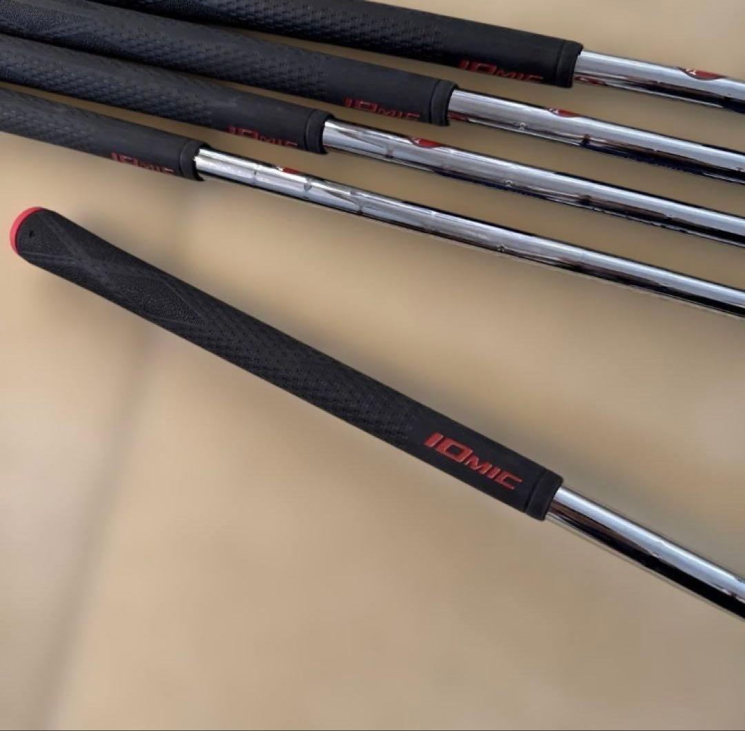 【アキ】テーラーメイド P8CB アイアンセット ZELOS8 S 6〜P