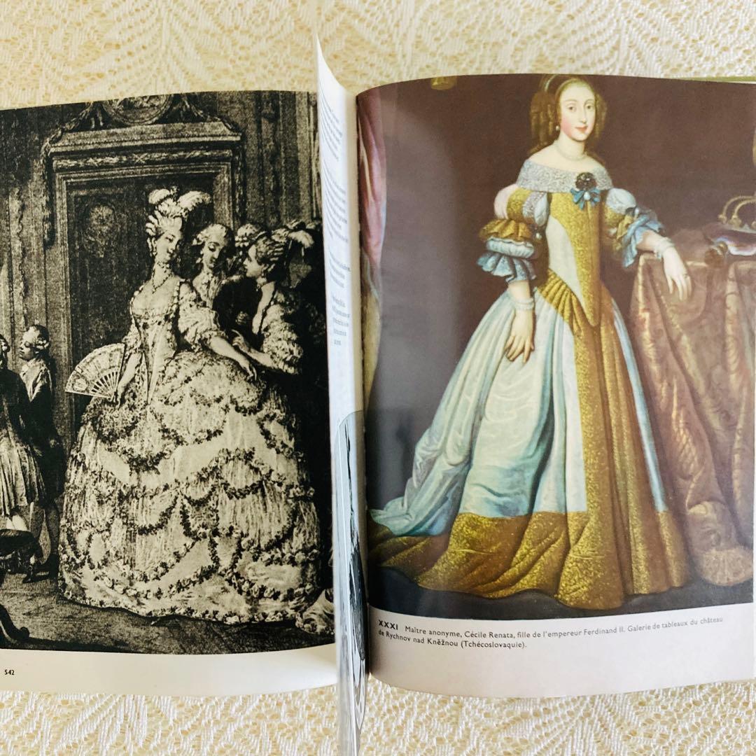 洋書　古書　服飾とファッションに関する百科事典　フランス語　衣装の歴史　装飾品