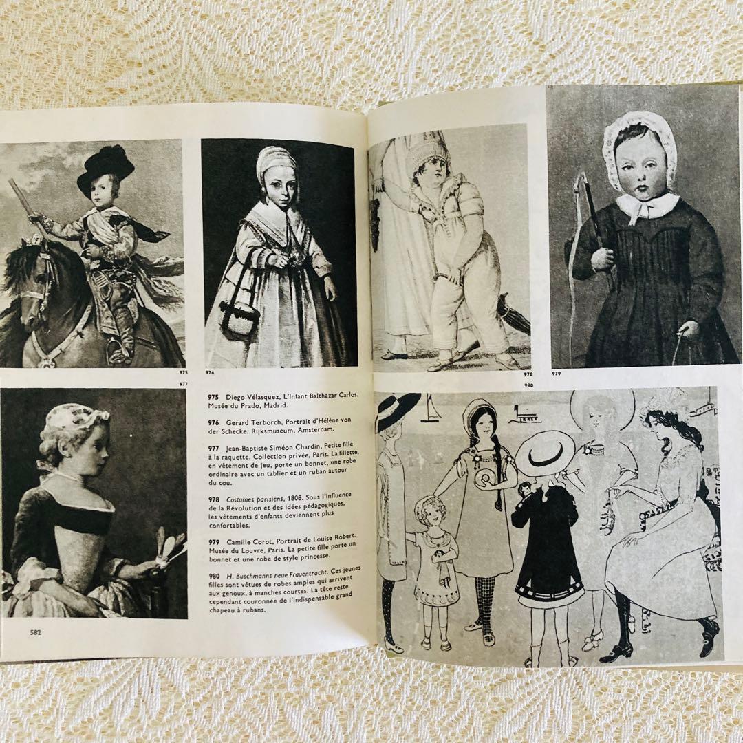洋書　古書　服飾とファッションに関する百科事典　フランス語　衣装の歴史　装飾品