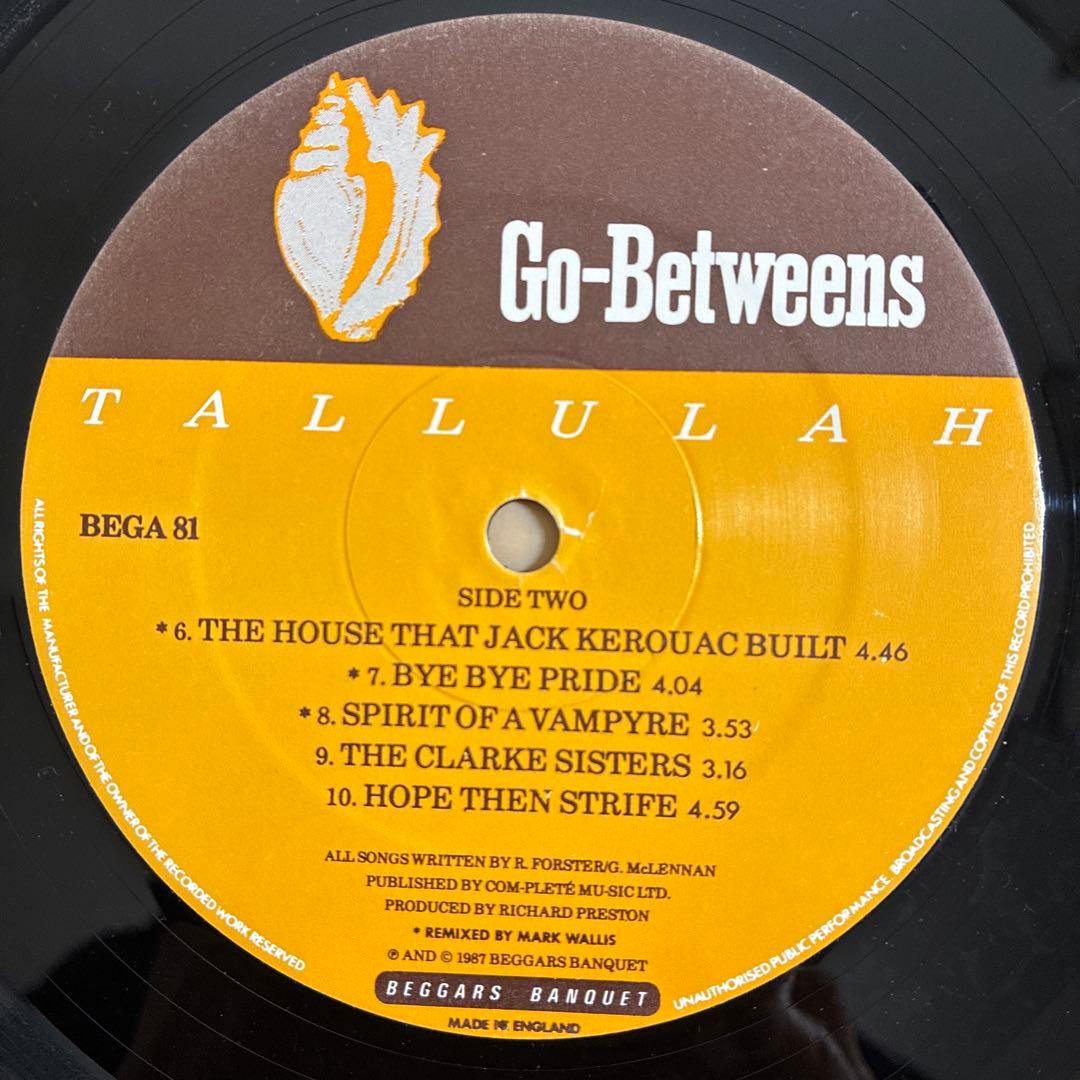 GO-BETWEENS/TALLULAH 輸入12inchレコード