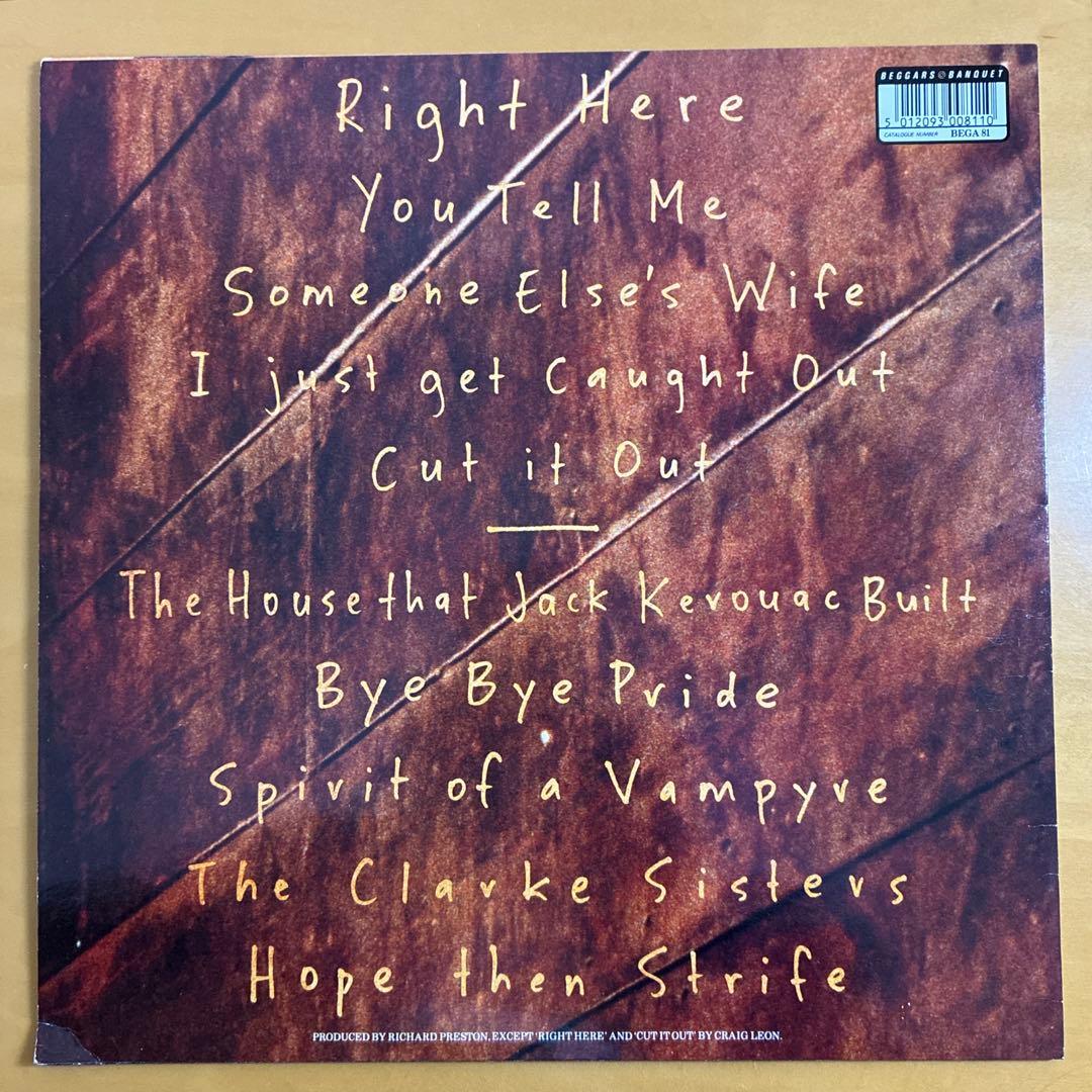 GO-BETWEENS/TALLULAH 輸入12inchレコード