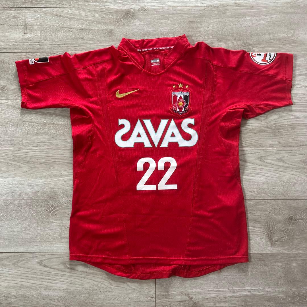 Jリーグ NIKE 浦和レッズ　ユニフォーム　M 阿部勇樹　22 2009