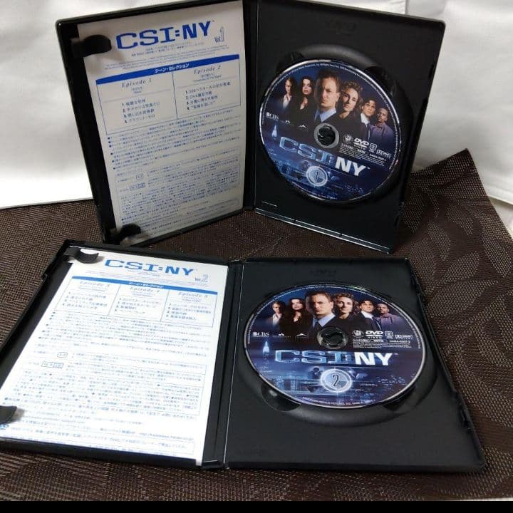 DVD「CSI : NY　コンプリート　DVD-BOX 1〈4枚組〉」