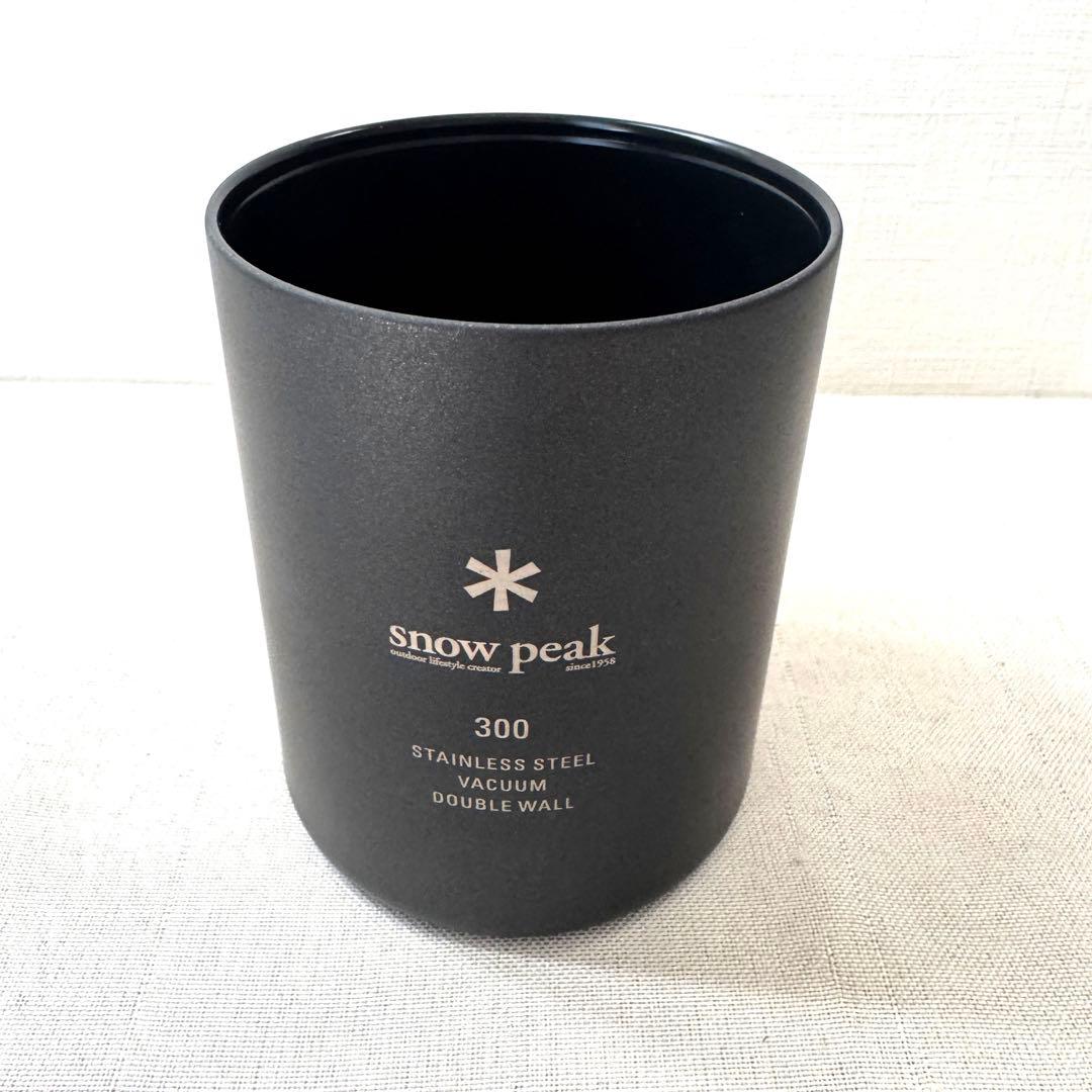 非売品 スノーピーク 真空セラミックコートマグ300ブラック お詫びの品