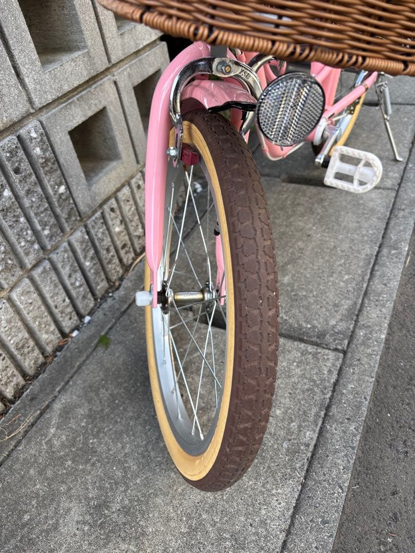 【神奈川県西部】サイクルベースあさひ　子供用自転車　18インチ　ピンク