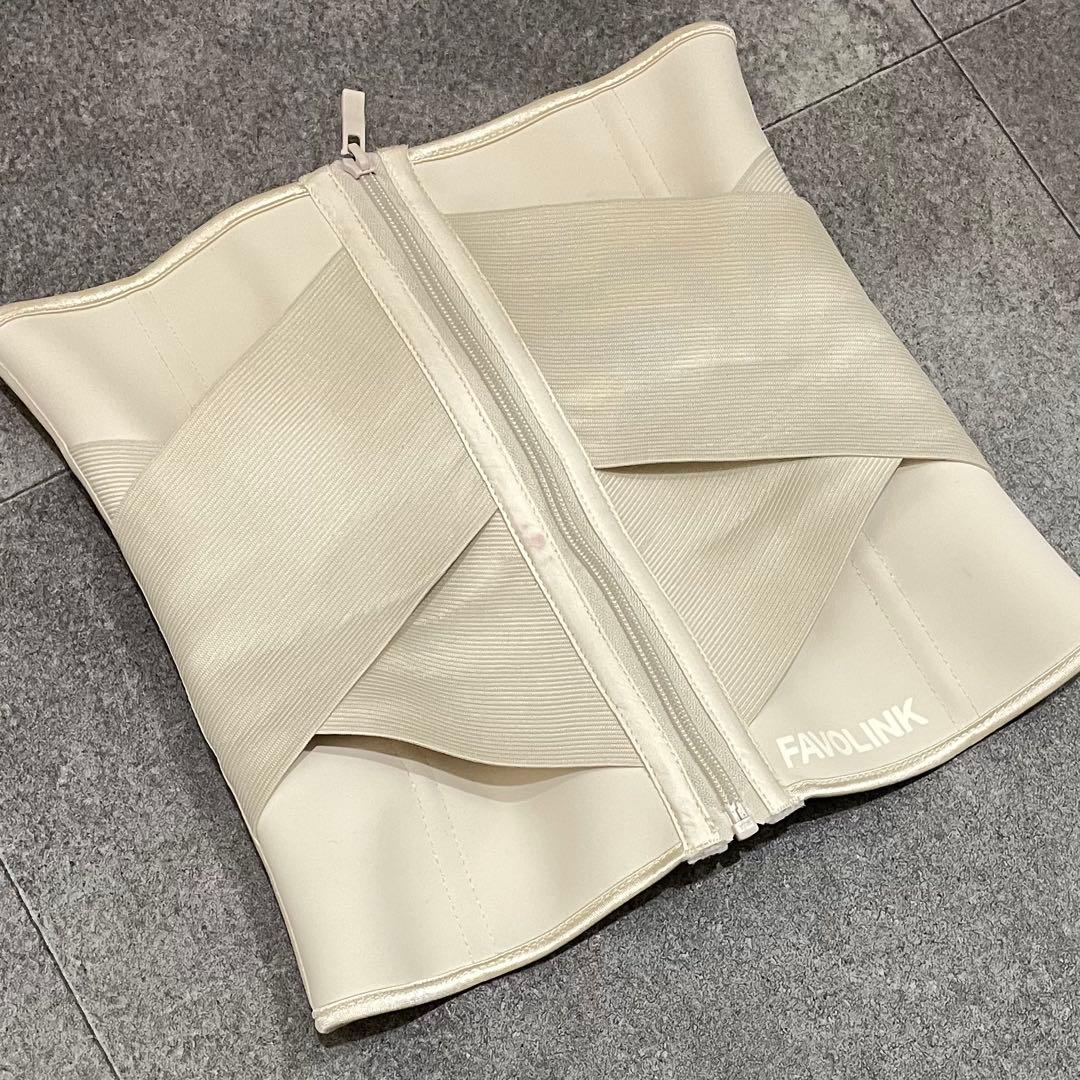 FAVOLINK ファボリンクウエストシェイパー コルセット アイボリー