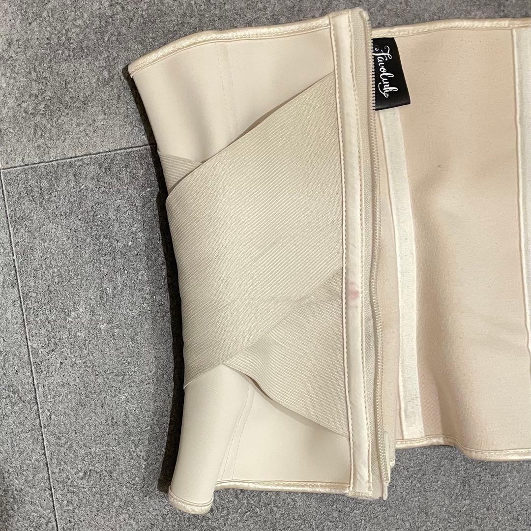 FAVOLINK ファボリンクウエストシェイパー コルセット アイボリー