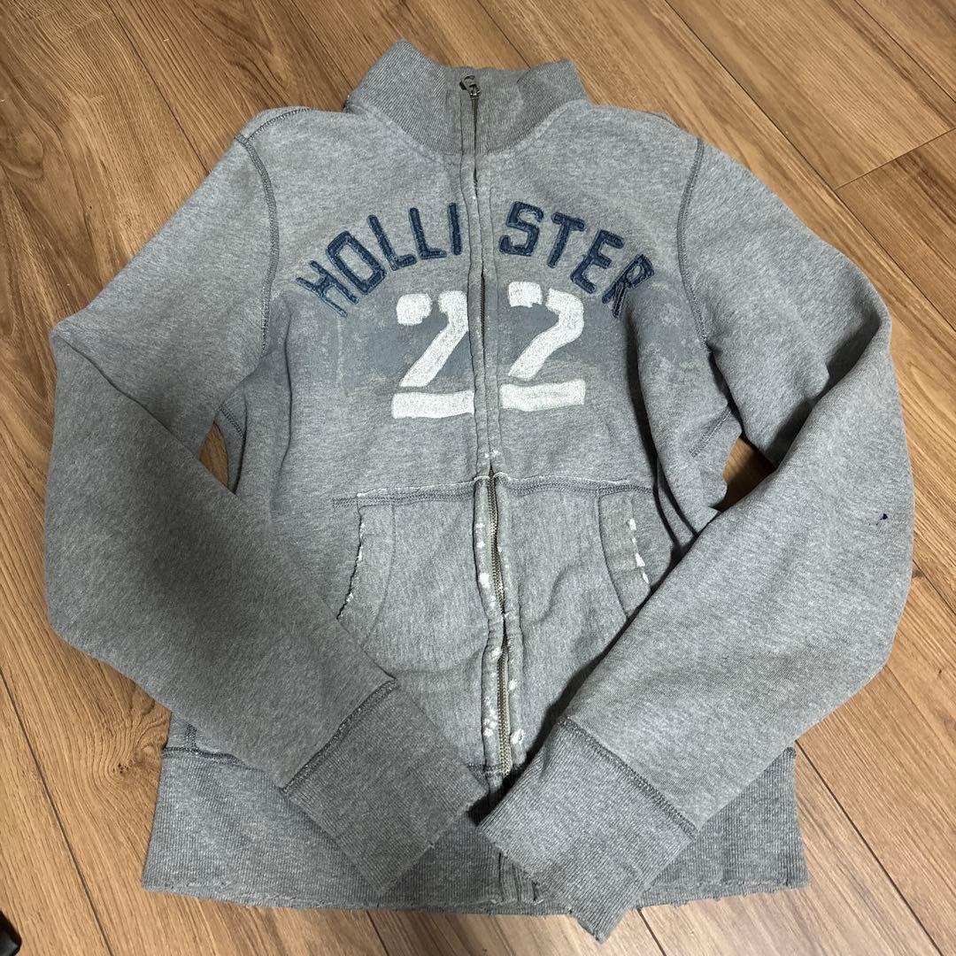 Hollister グレー パーカー 22号
