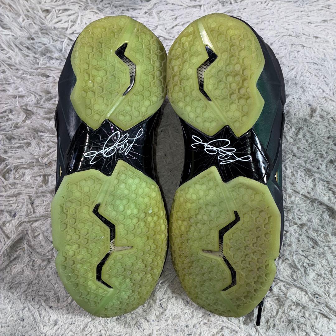 NIKE ナイキ レブロン11 lebron 11 ブラック×グリーン 28.5